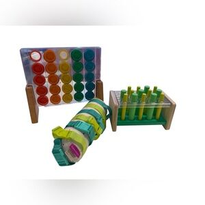 LOVEVERY bundle: buckle barrell, wooden posting stand, Drop & Match Dot Catcher